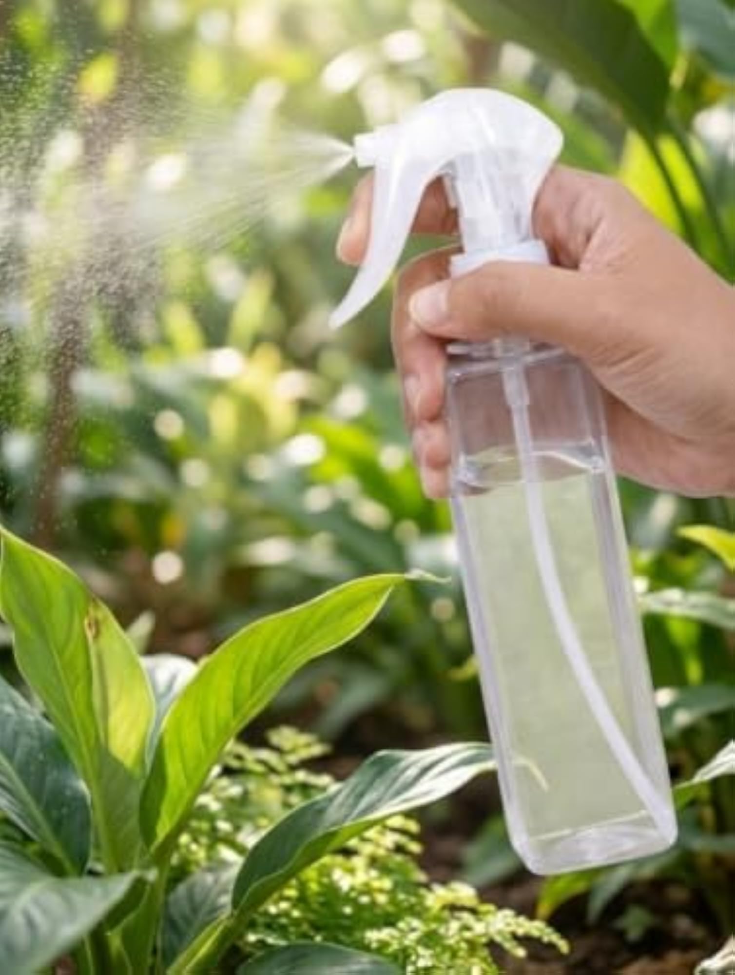 200ml Transparent Refillable Spray Bottle, Pack of 2